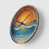 Relógio criativo ronde klok (Hoek)