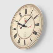 Relógio de Parede de Números Romanos Clássicos Grote Klok (Hoek)