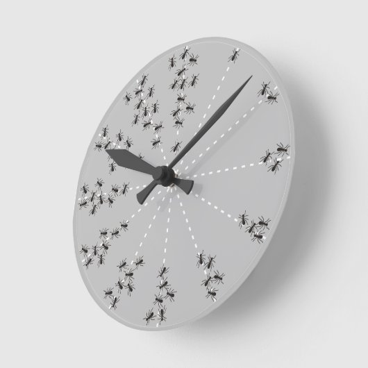 RELÓGIO DE PAREDE FORMIGAS RONDE KLOK (Hoek)