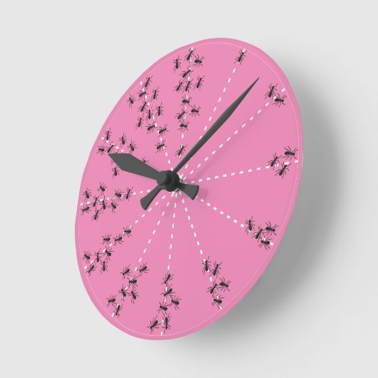 RELÓGIO DE PAREDE FORMIGAS RONDE KLOK (Hoek)