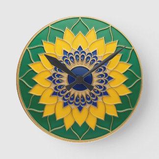 relógio de parede ronde klok