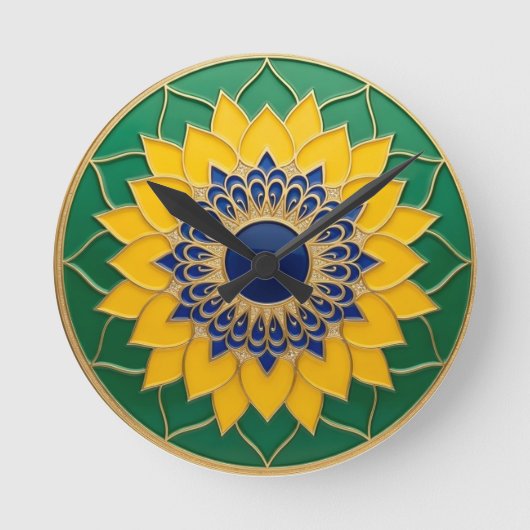 relógio de parede ronde klok (Voorkant)