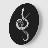 Relógio de Parede Snake Grote Klok (Hoek)