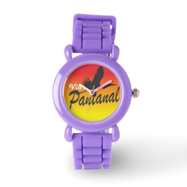 relógio de pulseira de silicone horloge (Voorkant)