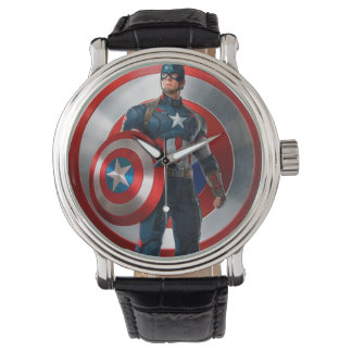 RELOGIO DO CAPITAO AMERICA HORLOGE