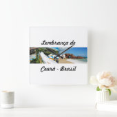 Relogio lembrança de Ceará Vierkante Klok (Huis)