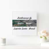 Relogio lembrança de Espírito Santo Vierkante Klok (Huis)