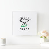 Reloj 127.0.0.1 dulce 127.0.0.1 vierkante klok (Huis)