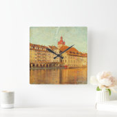 Reloj Cuadrado Polaroids from Lucerne Vierkante Klok (Huis)