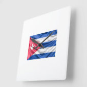 Reloj Cuba Vierkante Klok (Hoek)