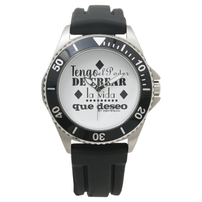 Reloj de Mano Motivacional Horloge (Voorkant)