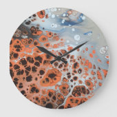 Reloj de pared Abstracto Grote Klok (Voorkant)