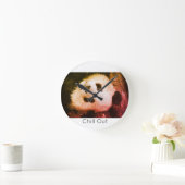 Reloj de pared Bear Panda Ronde Klok (Huis)