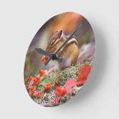 Reloj de pared Chipmunk Ronde Klok (Hoek)