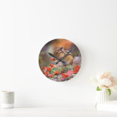 Reloj de pared Chipmunk Ronde Klok (Huis)