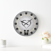 Reloj de pared con gatos grote klok (Huis)