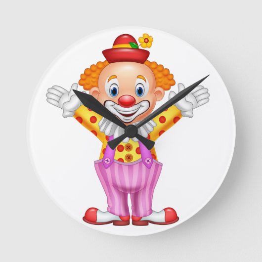 reloj de pared con payaso ronde klok (Voorkant)
