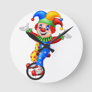 reloj de pared con payaso ronde klok
