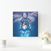 Reloj de pared de anime vierkante klok (Huis)