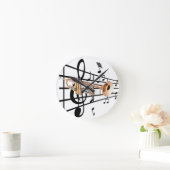 Reloj de pared de trompeta ronde klok (Huis)