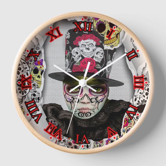 Reloj de pared dead day (Voorkant)