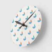 Reloj de pared deco niños ronde klok (Hoek)
