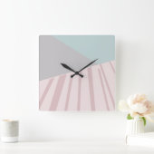 Reloj de pared hun vierkante klok (Huis)