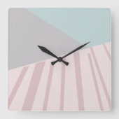 Reloj de pared hun vierkante klok (Voorkant)