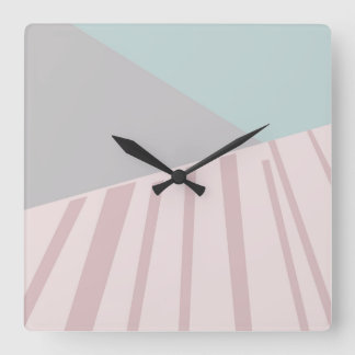 Reloj de pared hun vierkante klok