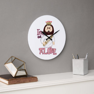 Reloj de pared I´m not alone - Nissi Holy Grote Klok