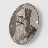 reloj de pared leonardo da vinci grote klok (Hoek)