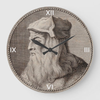 reloj de pared leonardo da vinci grote klok