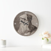 reloj de pared leonardo da vinci grote klok (Huis)
