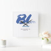 Reloj de pared Logo BL Vierkante Klok (Huis)