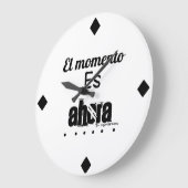 Reloj de pared motivacional grote klok (Hoek)