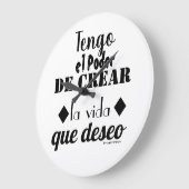 Reloj de Pared Motivacional Grote Klok (Hoek)