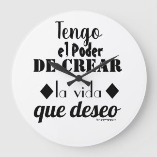 Reloj de Pared Motivacional Grote Klok