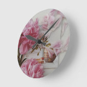 Reloj de Pared Redondo Acrílico sin Tictac  Ronde Klok (Hoek)