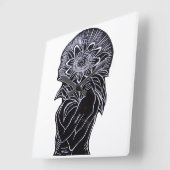 Reloj de pared vierkante klok (Hoek)