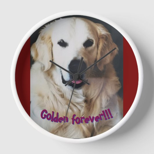 Reloj "Golden forever" (Voorkant)