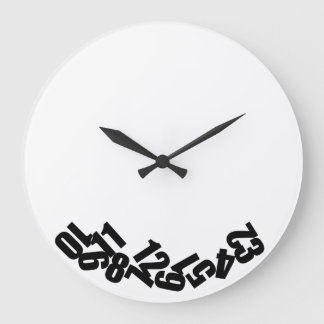 Reloj gracioso Las horas del reloj se han caído Grote Klok