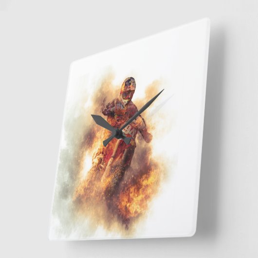 reloj MudMxx Vierkante Klok (Hoek)