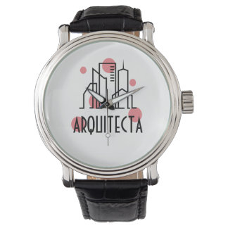 Reloj personalizado arquitectura horloge