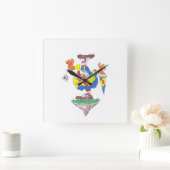 Reloj-promo 87 vierkante klok (Huis)