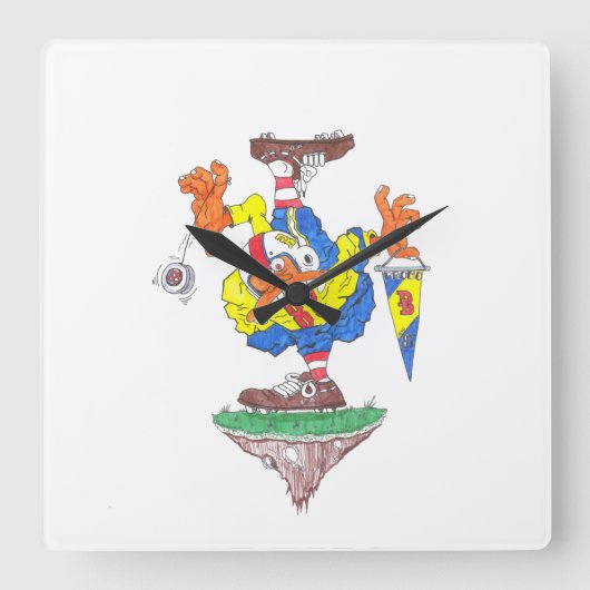 Reloj-promo 87 vierkante klok (Voorkant)