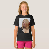 Reloj Redondo Mediano Llavero Funda De Funda-Mate  T-shirt (Voorkant volledig)