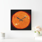 Reloj "solar" vierkante klok (Huis)