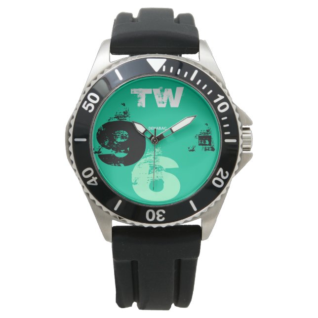 Reloj Sport Hombre 96 Green Sea Horloge (Voorkant)