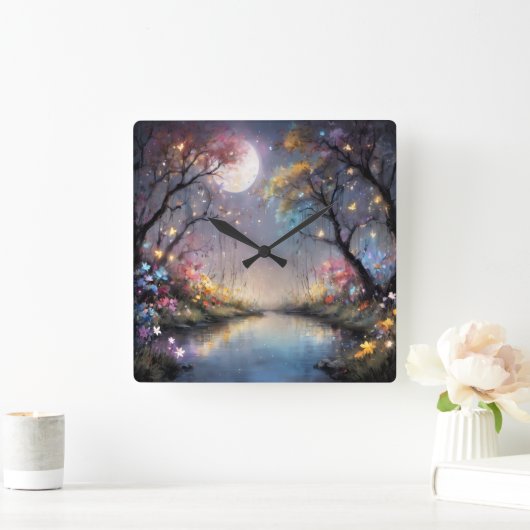 reloj vierkante klok (Huis)