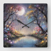 reloj vierkante klok (Voorkant)